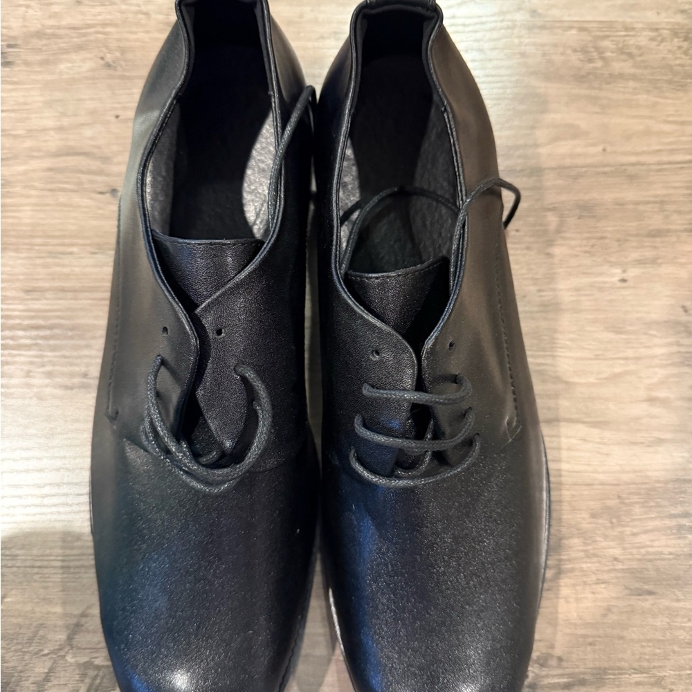 Men's Black Leather Shoes